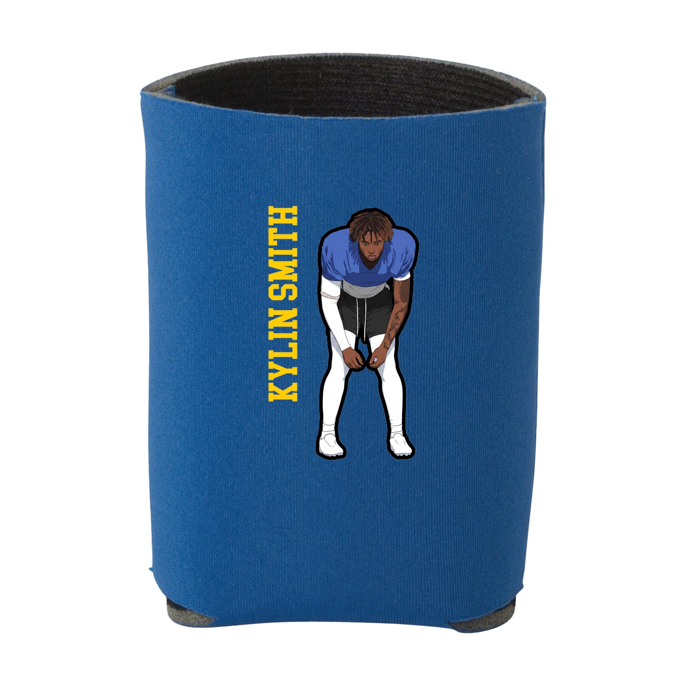 Can Holder — Name Vertical in Royal