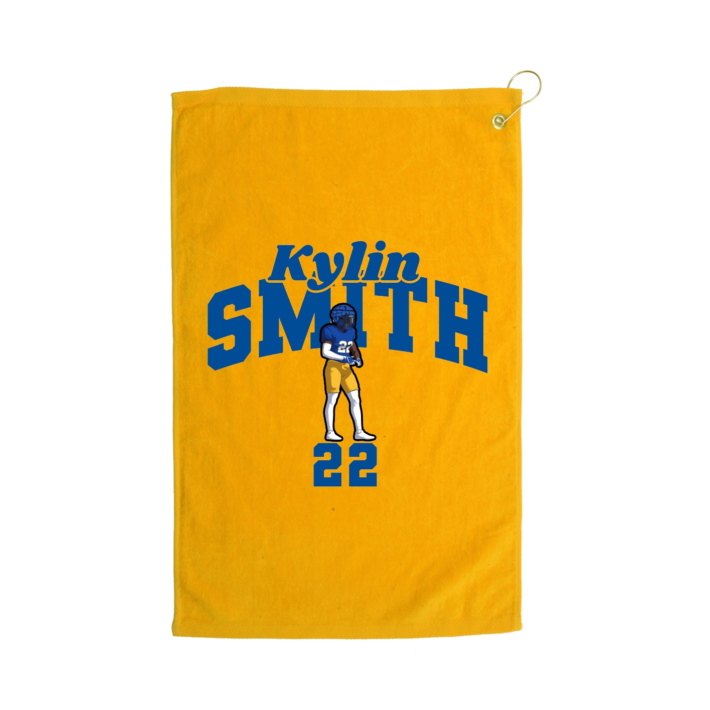 Golf Towel — Signature Arch in Gold