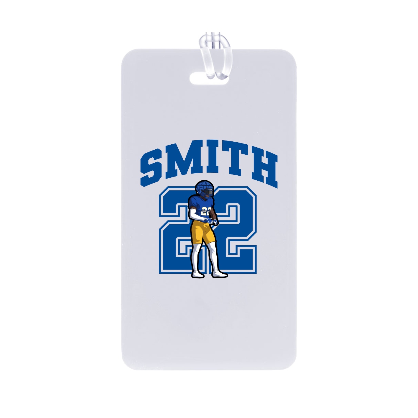 Bag Tag — Number in Classic