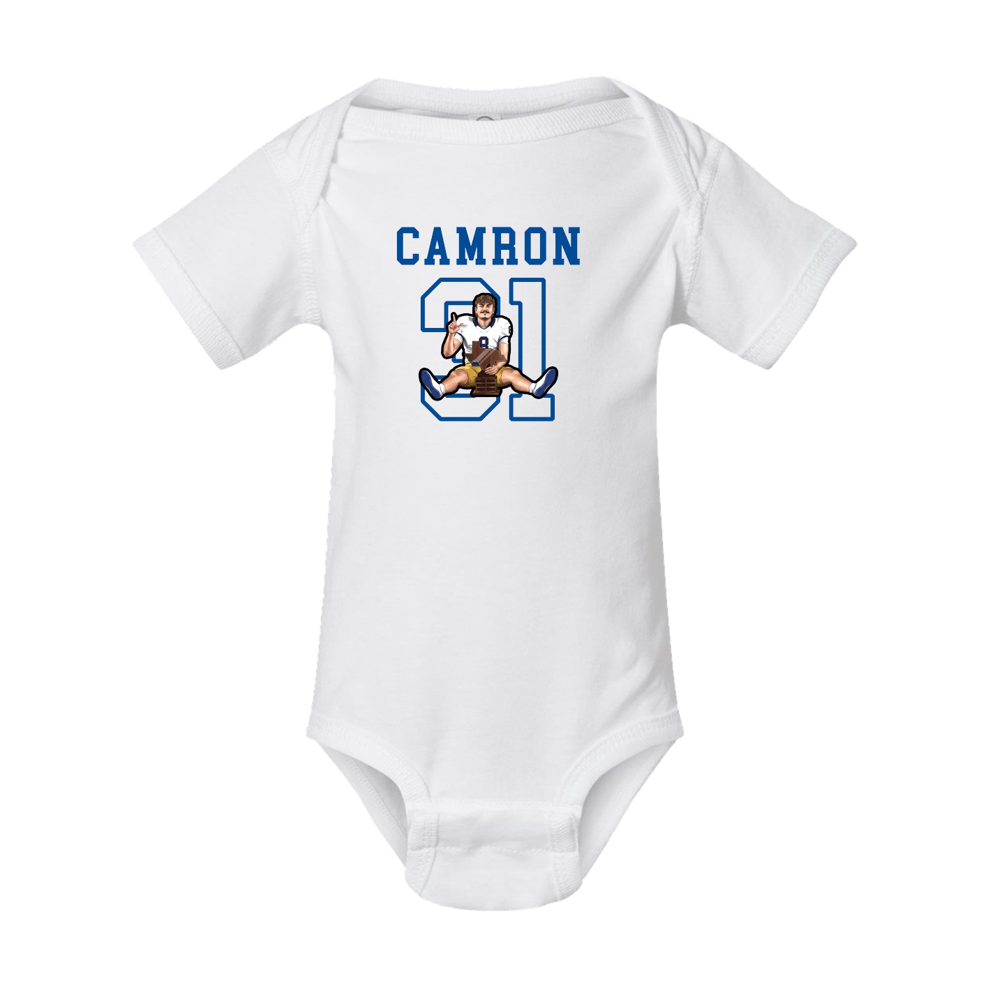 Baby Onesie — Shirsey in White