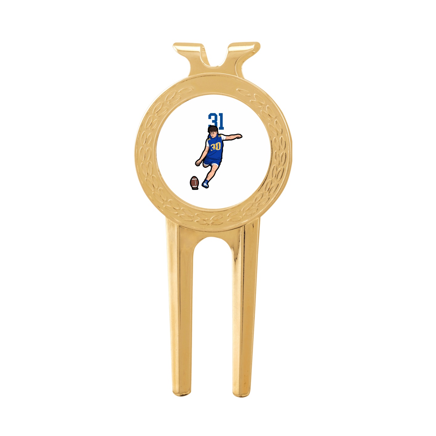 Divot Tool with Ball Marker — Number Top in Classic