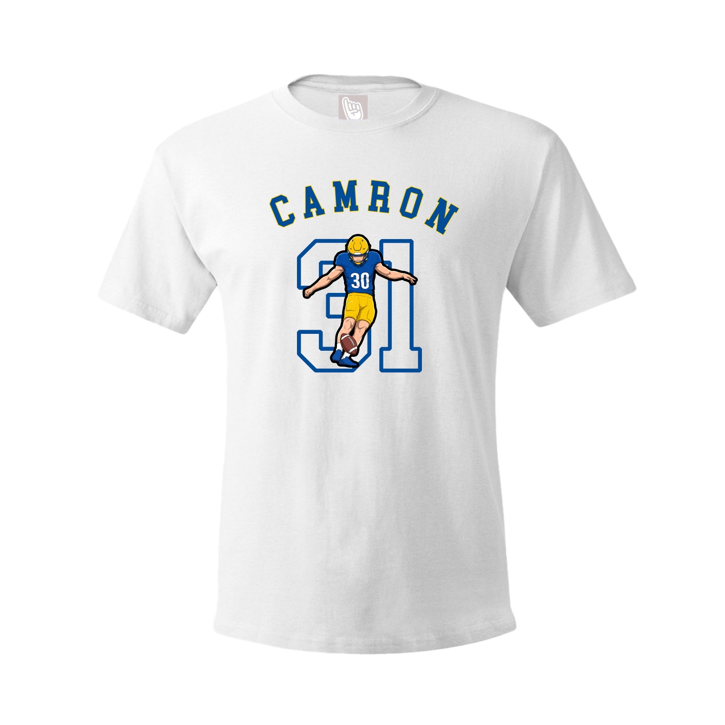 Youth Tee — Shirsey Arch in White