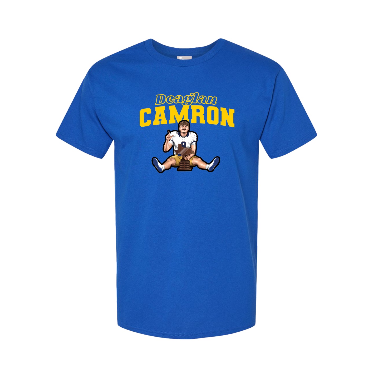 Tee — Name Arch in Royal