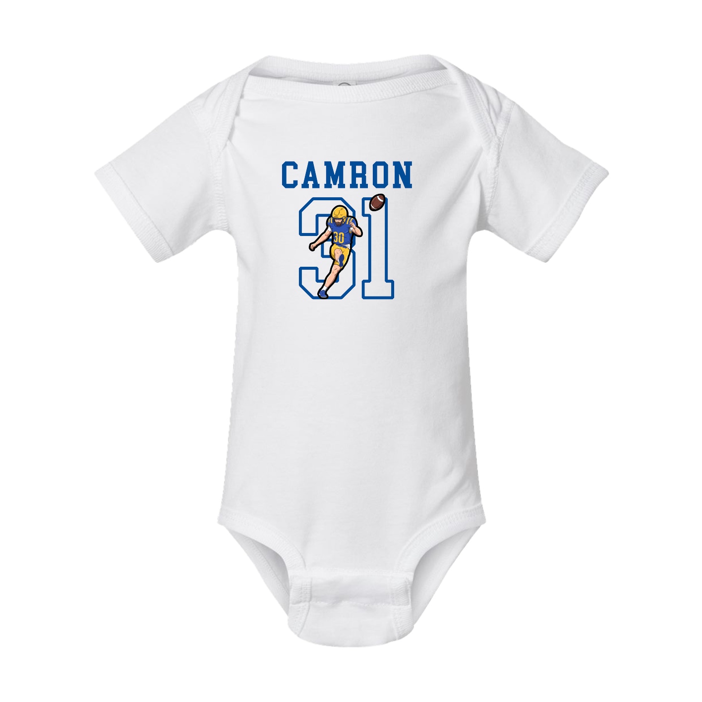 Baby Onesie — Shirsey in White