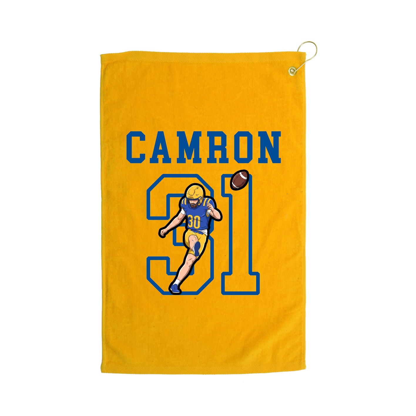 Golf Towel — Shirsey in Gold