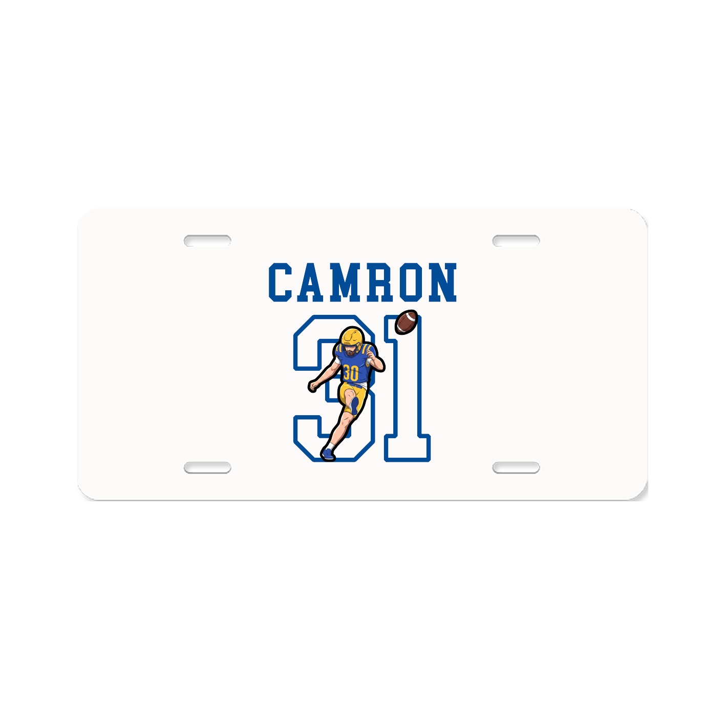 License Plate — Shirsey in Classic