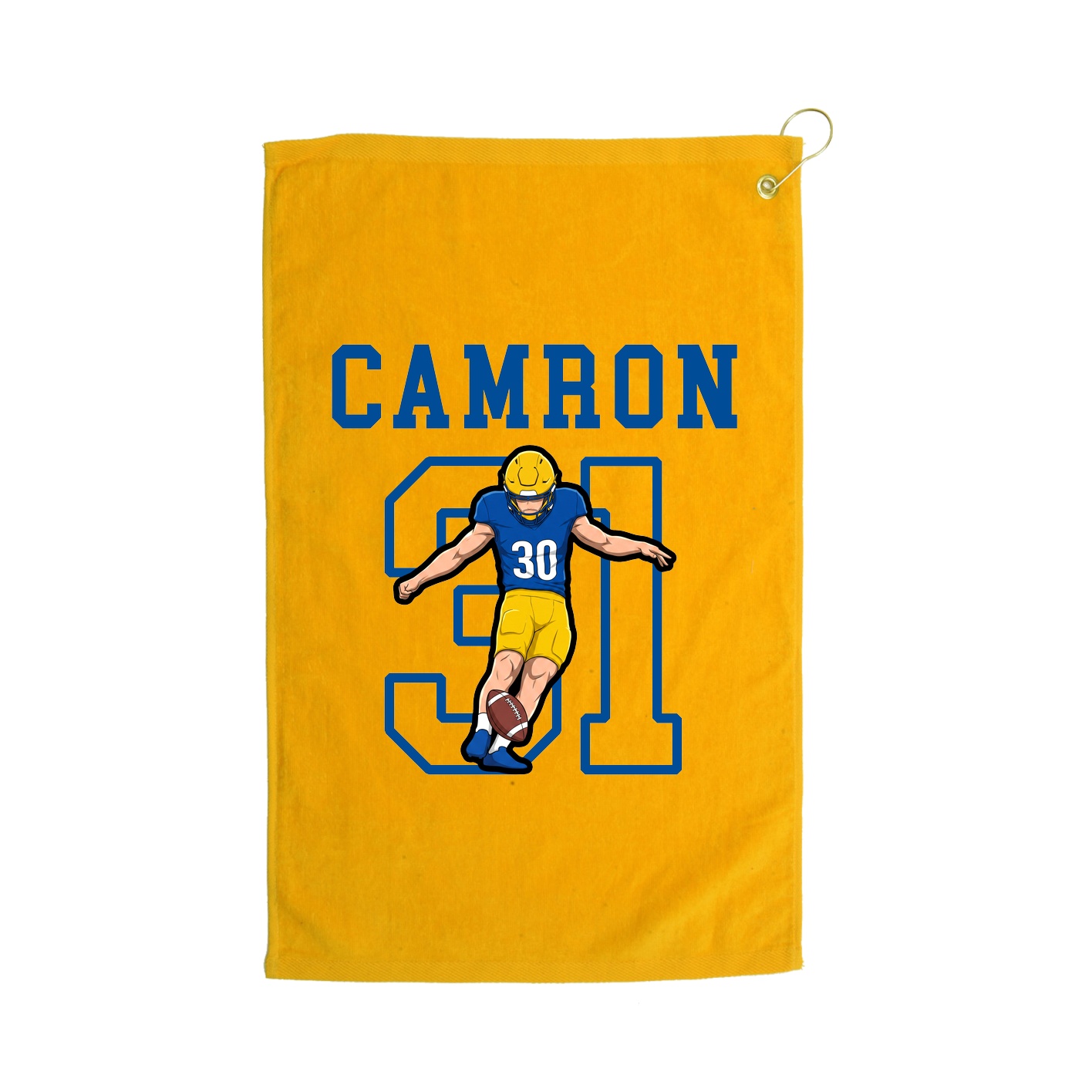 Golf Towel — Shirsey in Gold