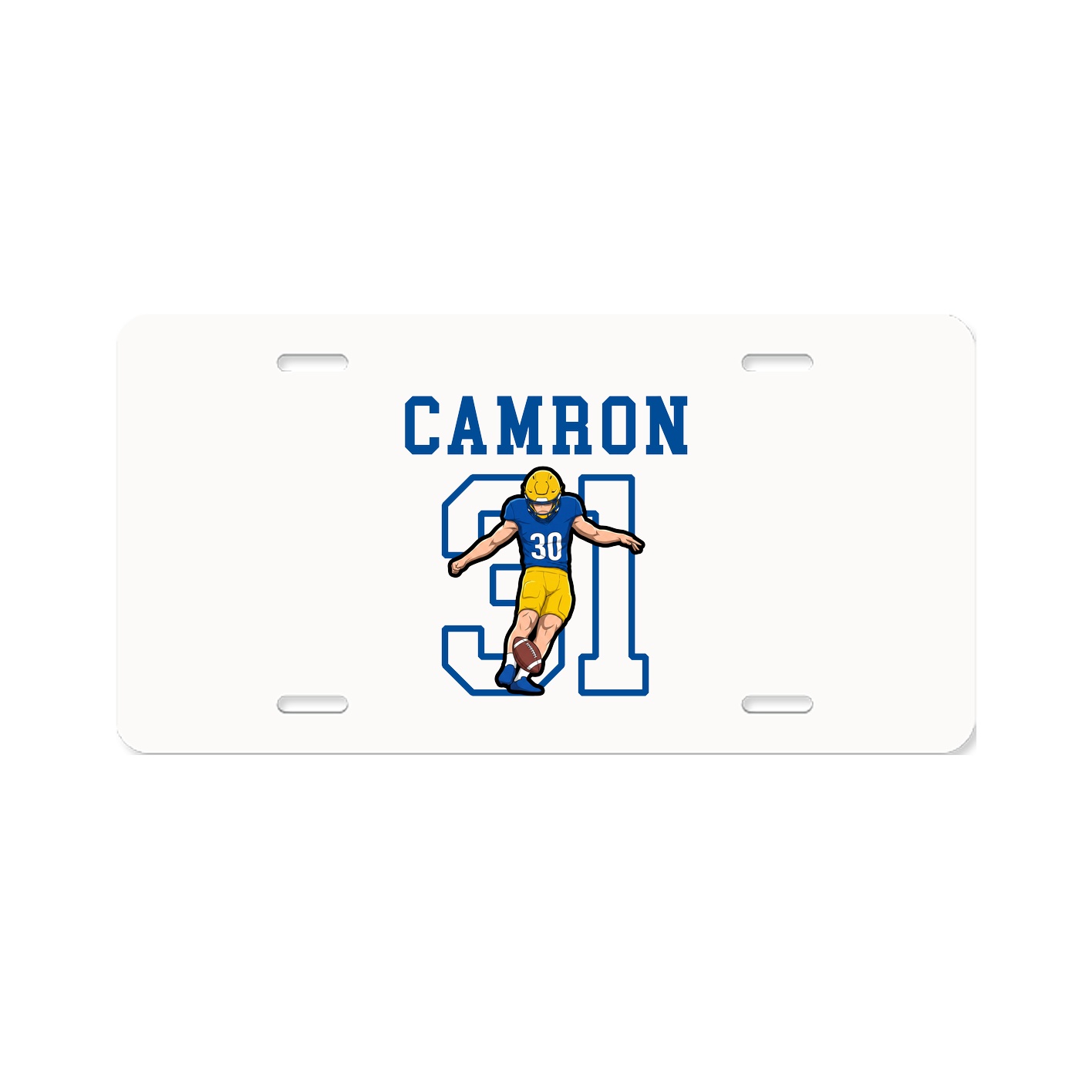License Plate — Shirsey in Classic