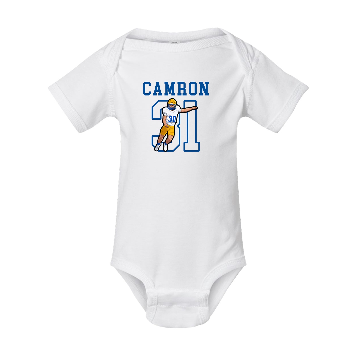 Baby Onesie — Shirsey in White