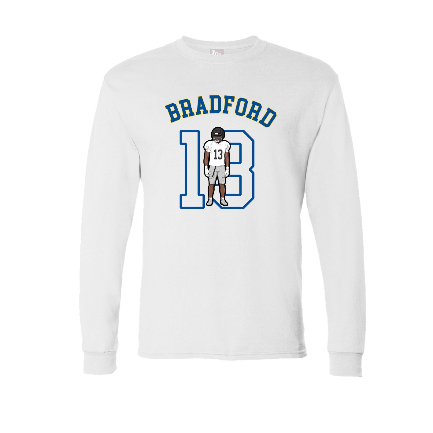 Long Sleeve Tee — Shirsey Arch in White
