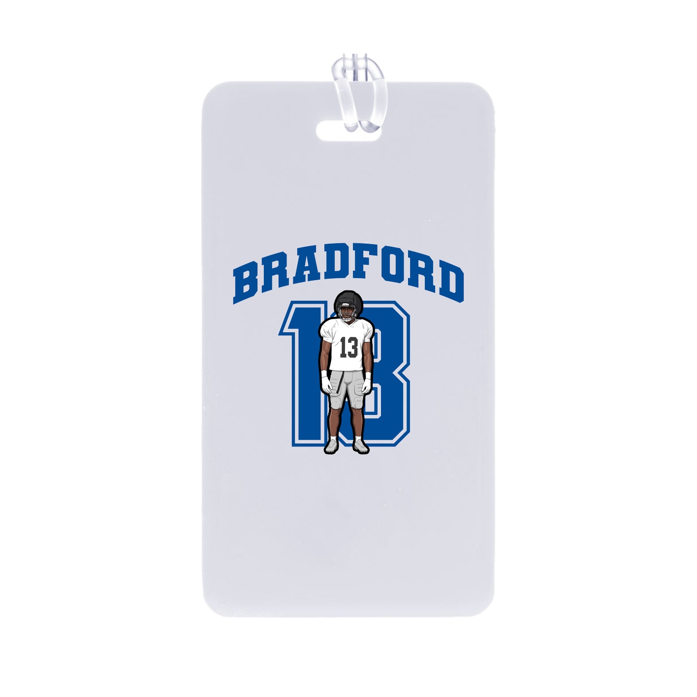 Bag Tag — Number in Classic