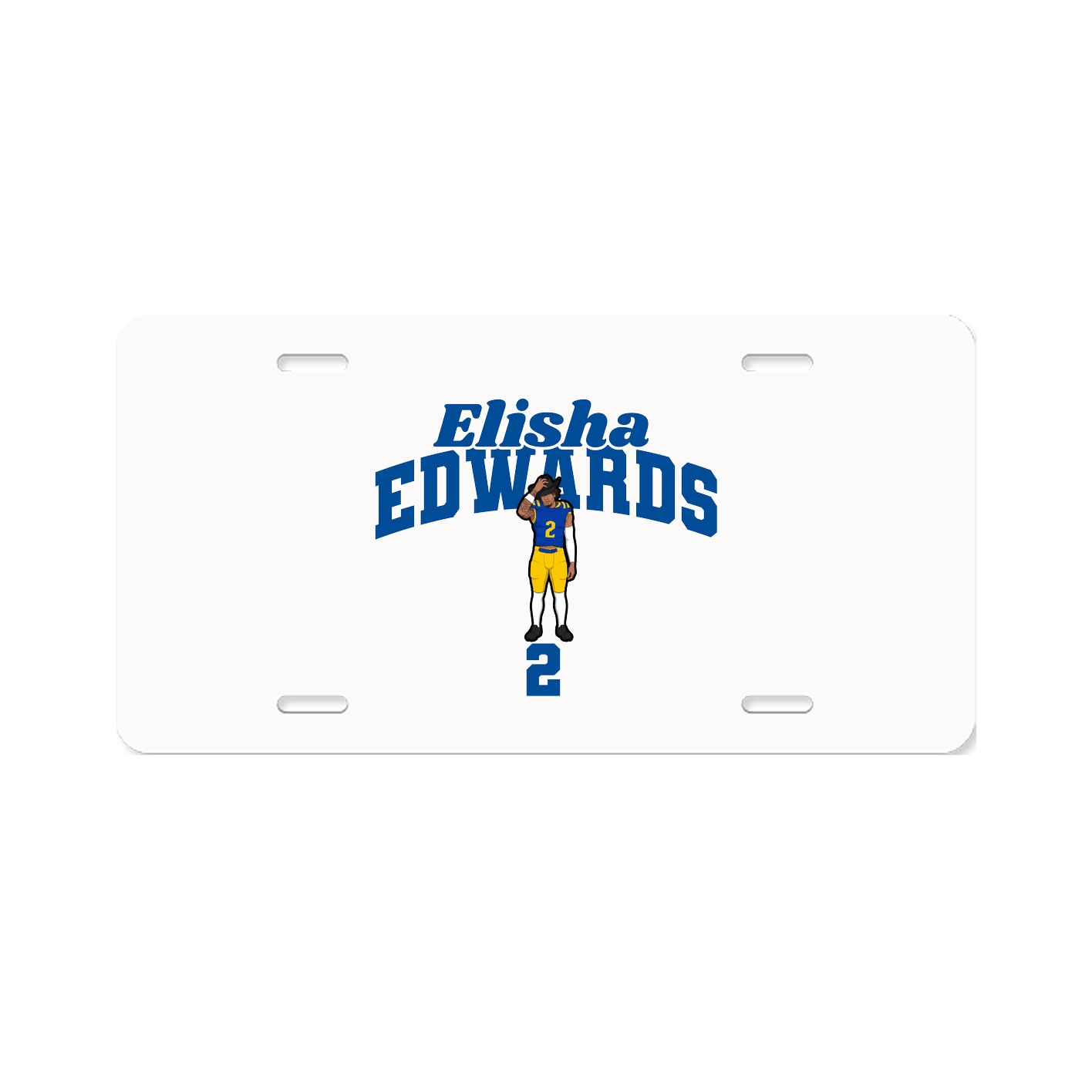 License Plate — Signature Arch in Classic