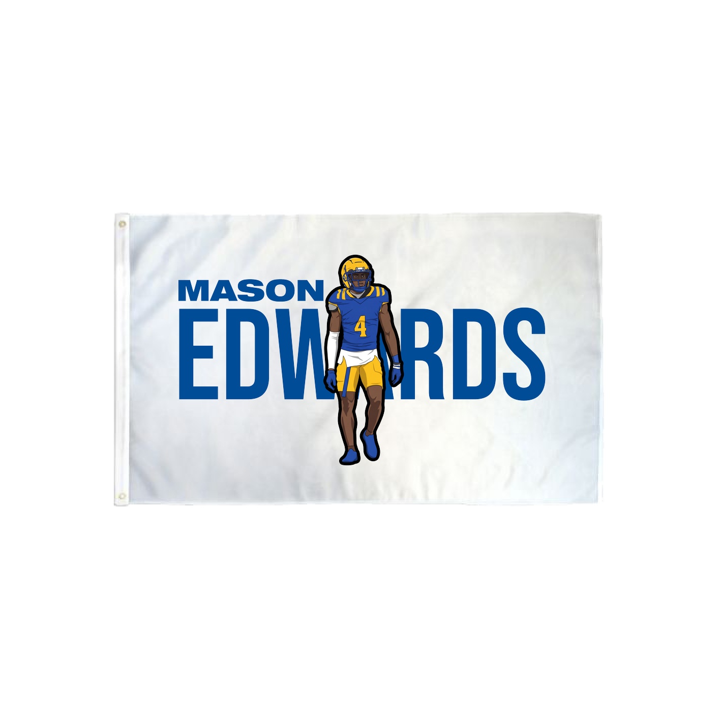 3x5 Flag — Player Name in Classic