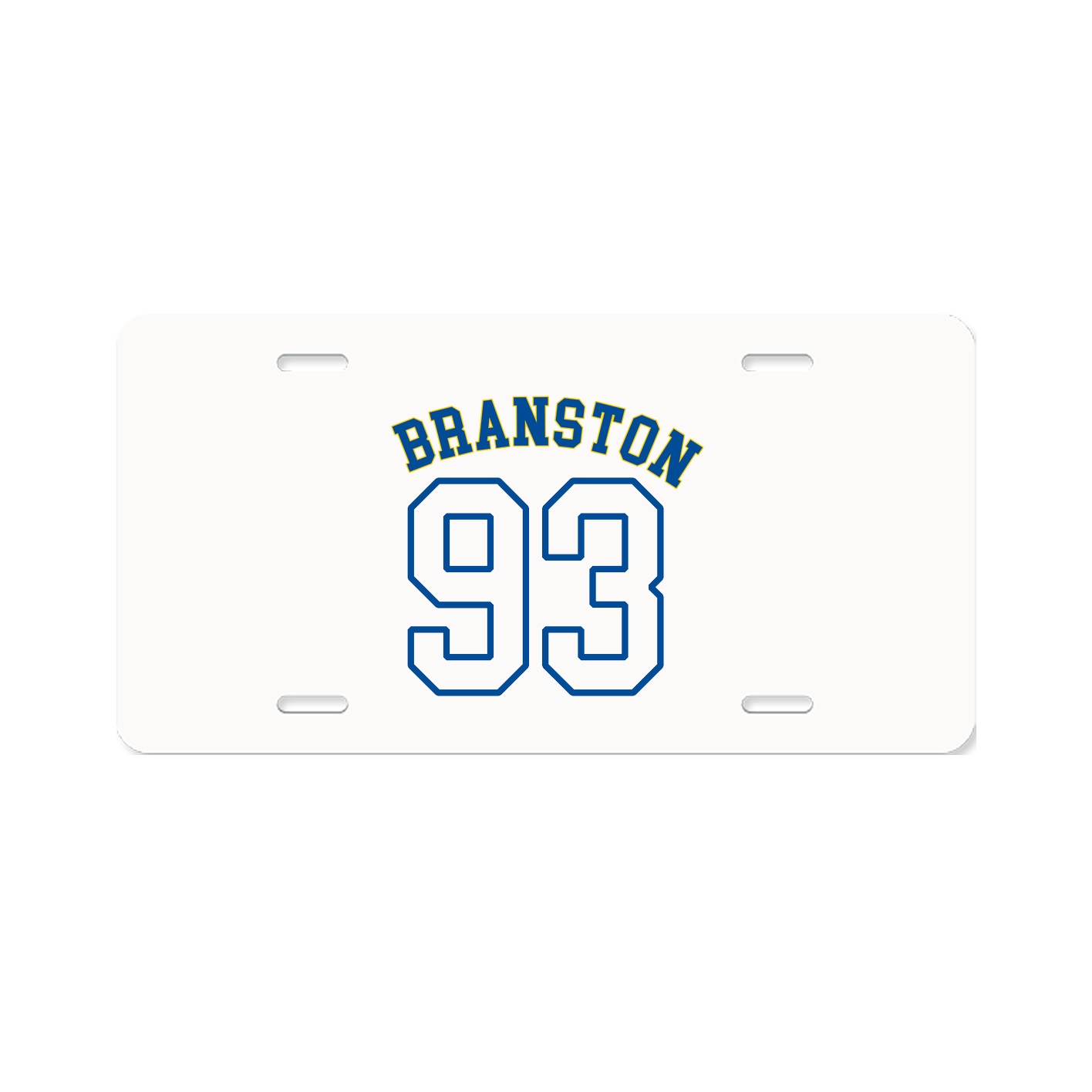 License Plate — Shirsey Arch in Classic