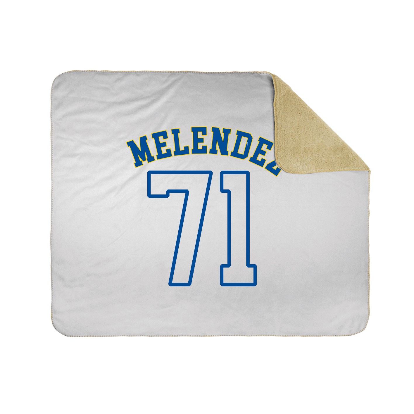 Throw Blanket — Shirsey Arch in White