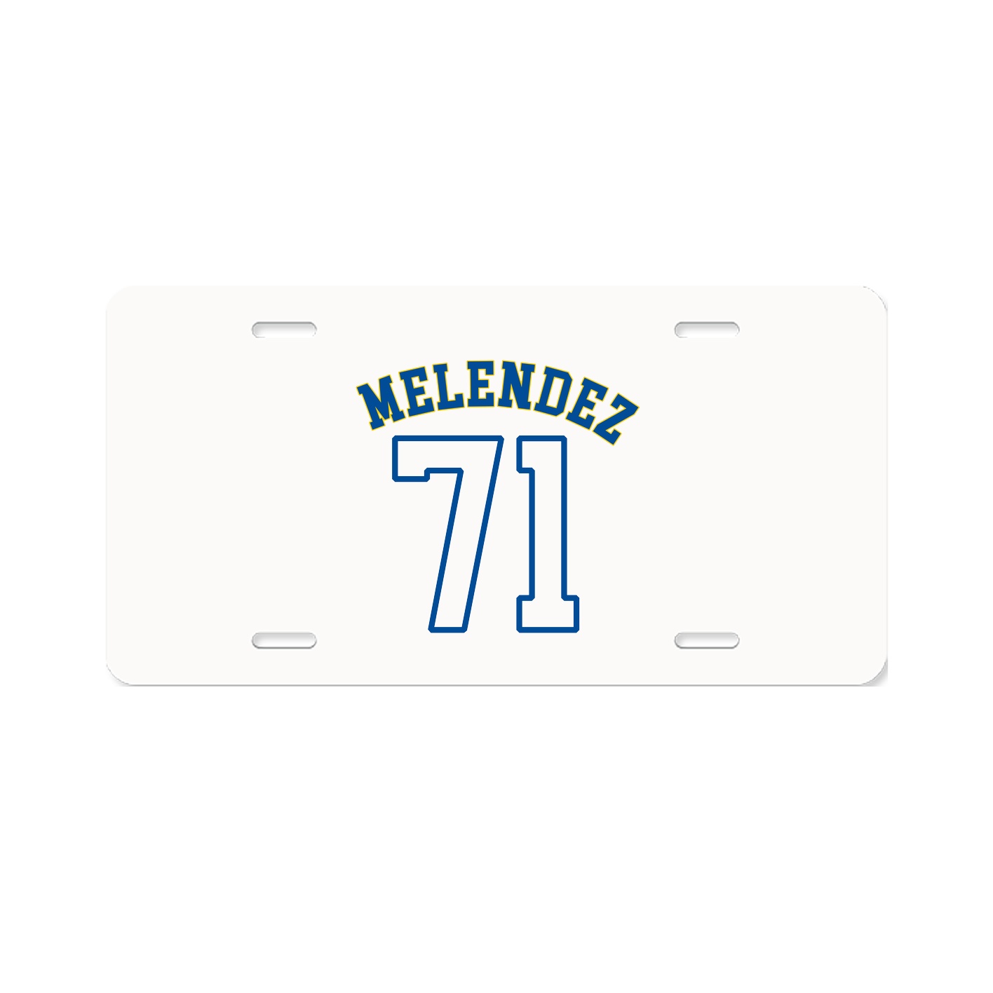 License Plate — Shirsey Arch in Classic