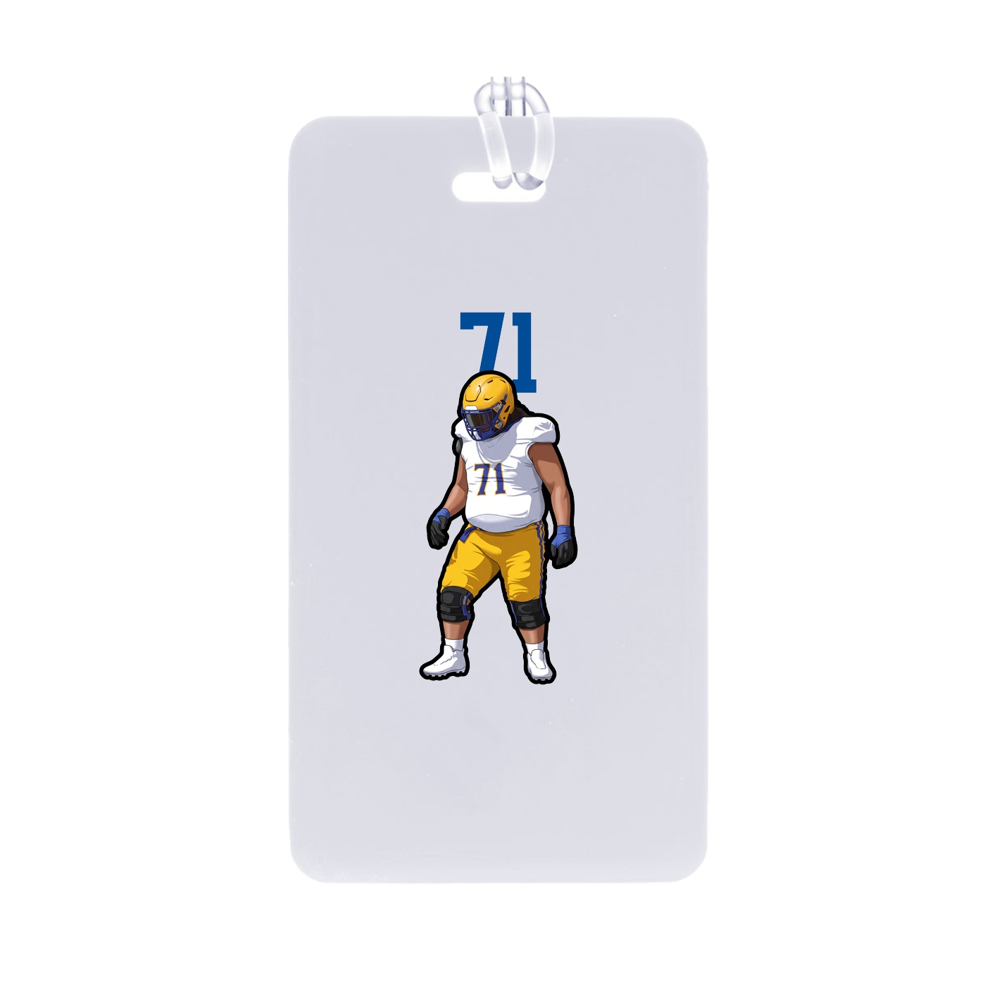 Bag Tag — Number Top in Classic