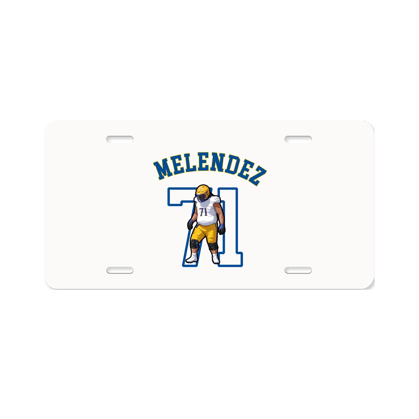 License Plate — Shirsey Arch in Classic