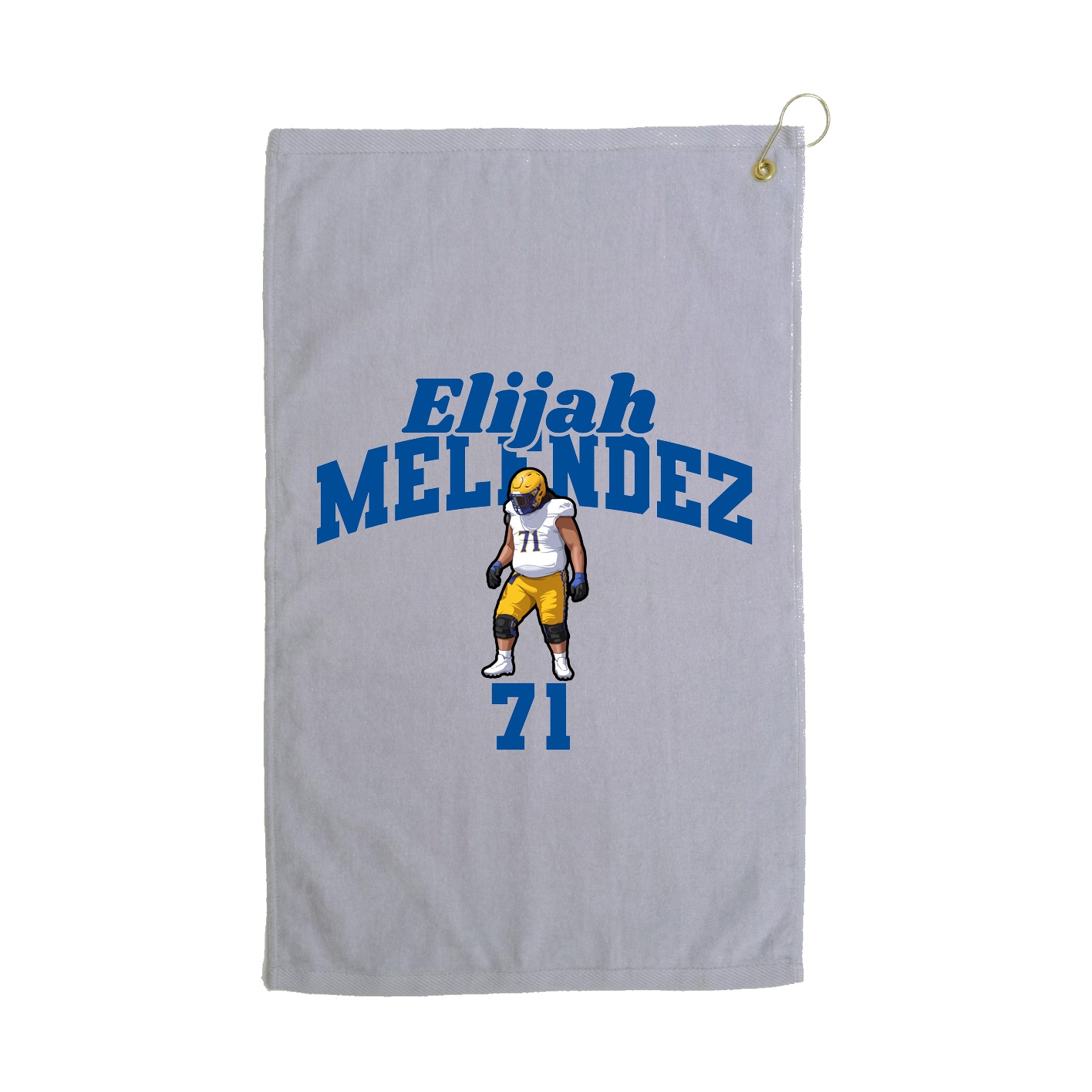 Golf Towel — Signature Arch in Grey