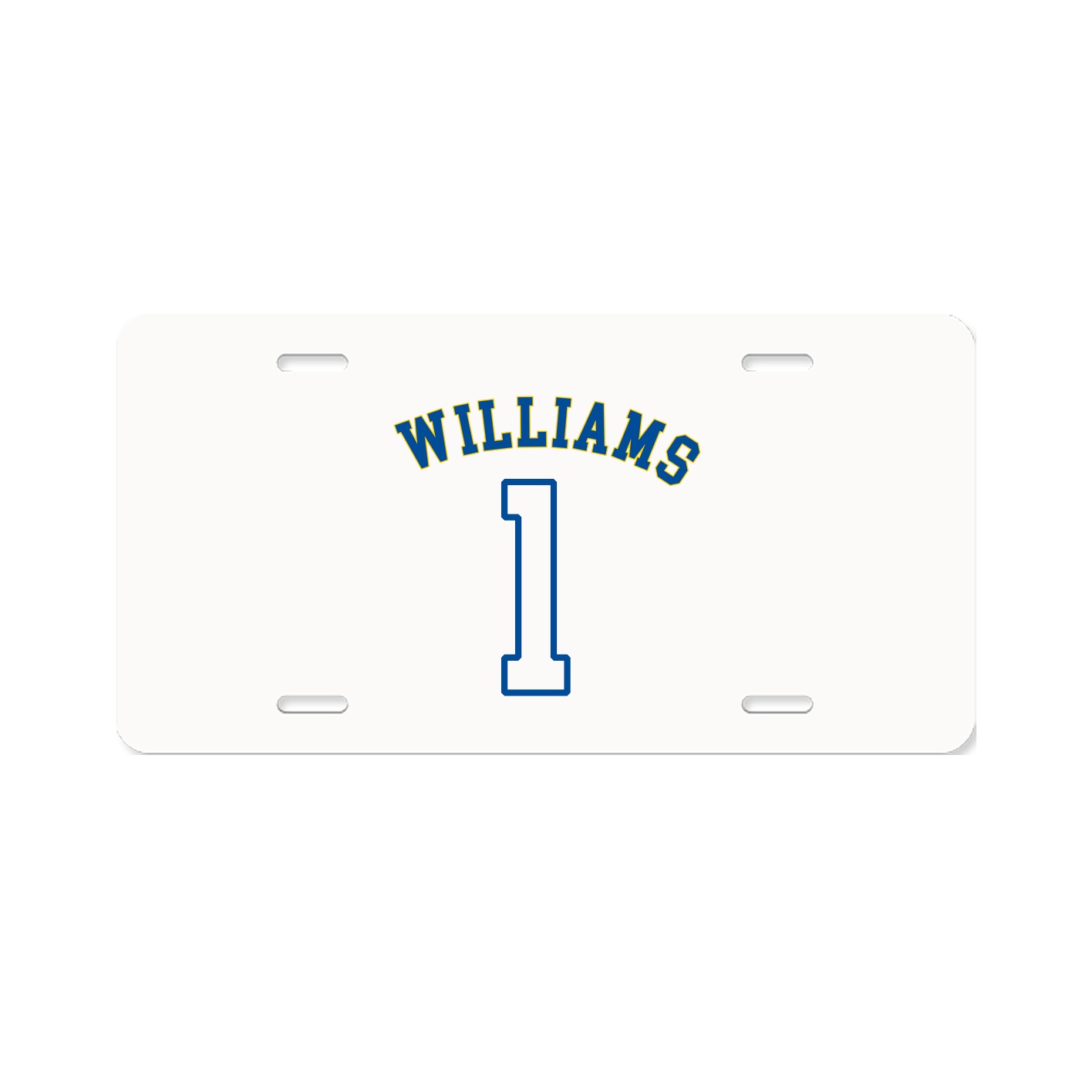 License Plate — Shirsey Arch in Classic