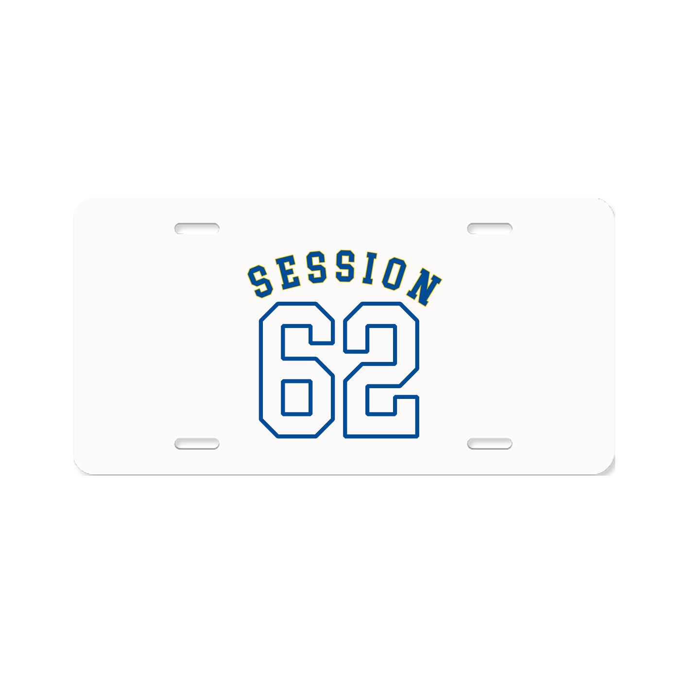 License Plate — Shirsey Arch in Classic