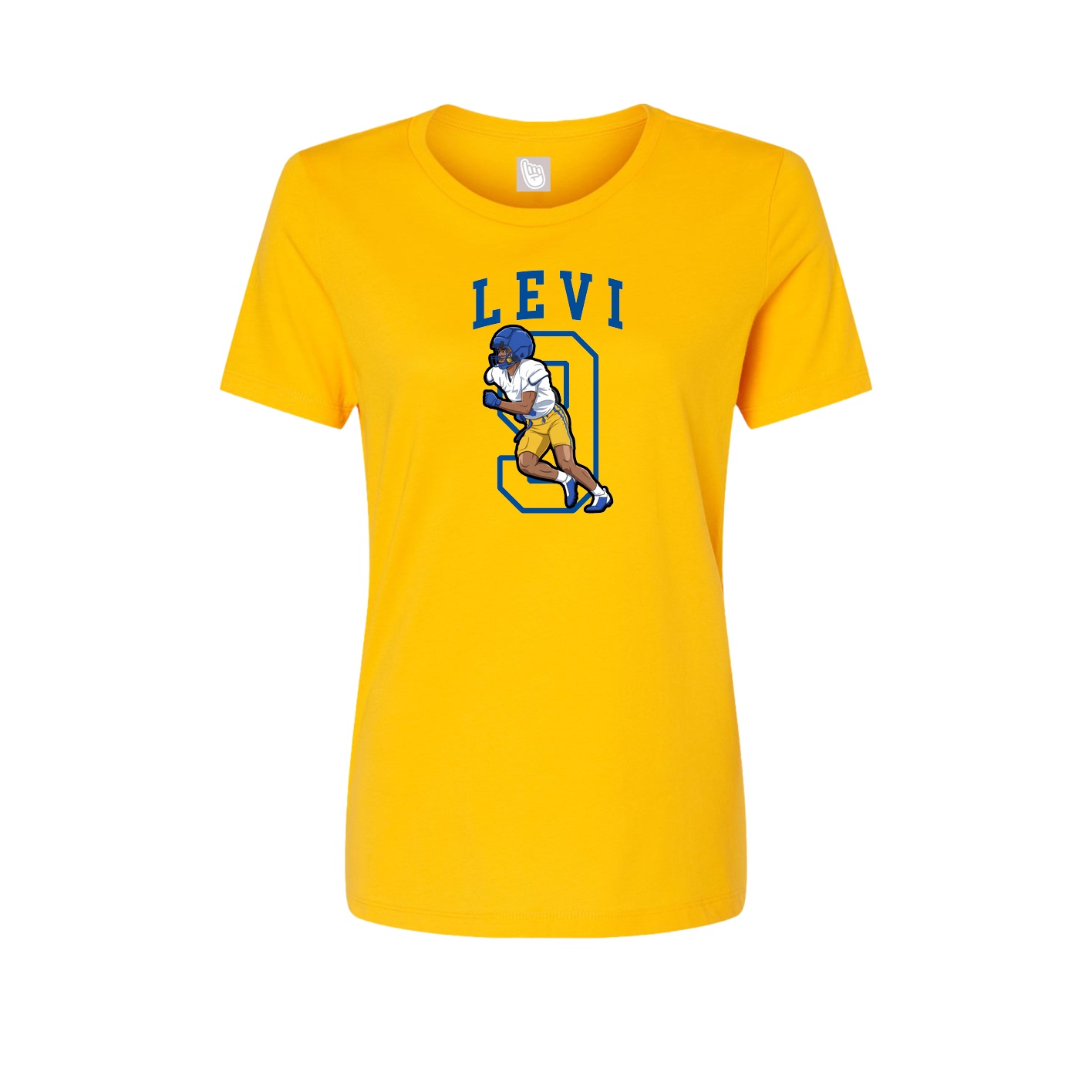 Fitted Women's Tee — Shirsey in Gold