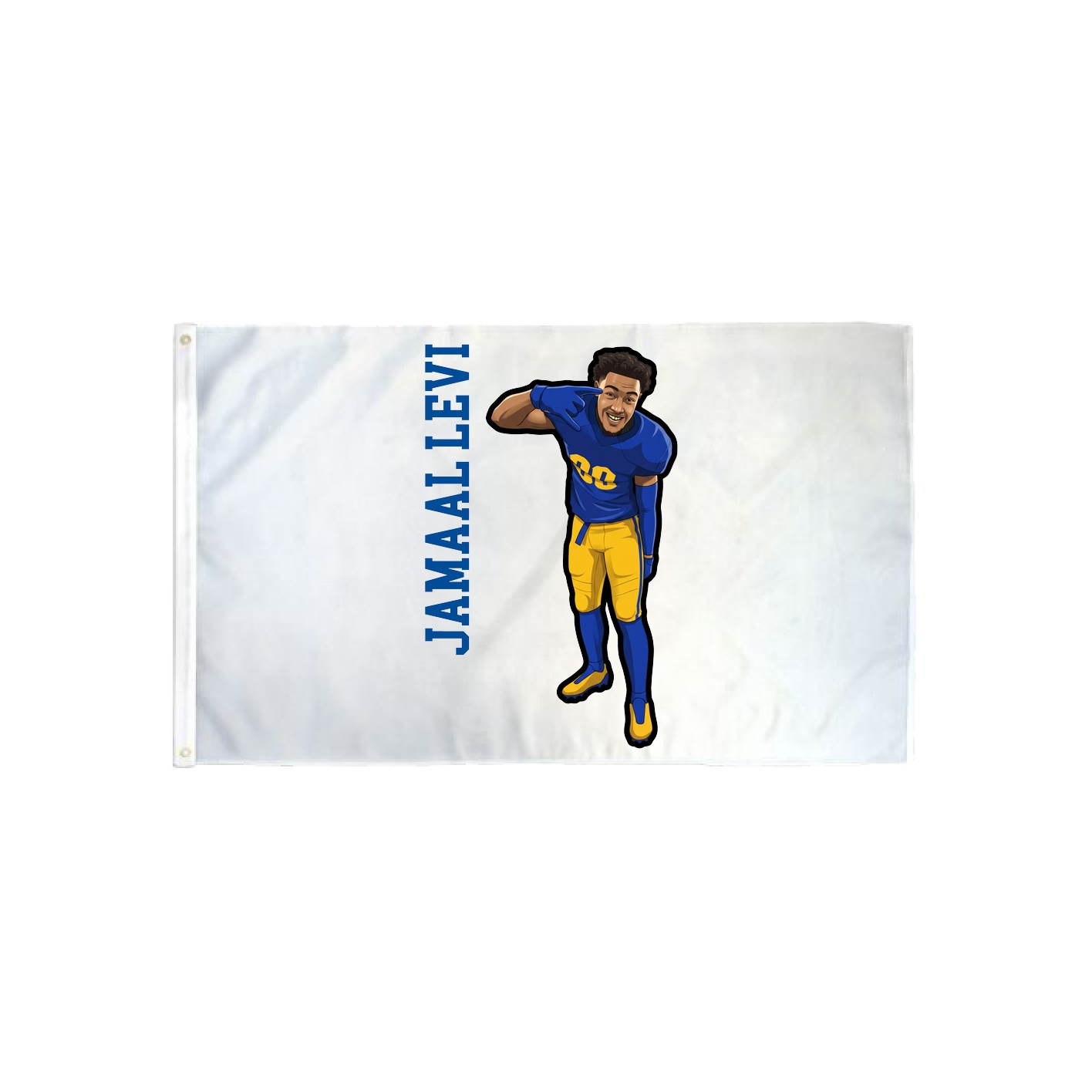 3x5 Flag — Name Vertical in Classic