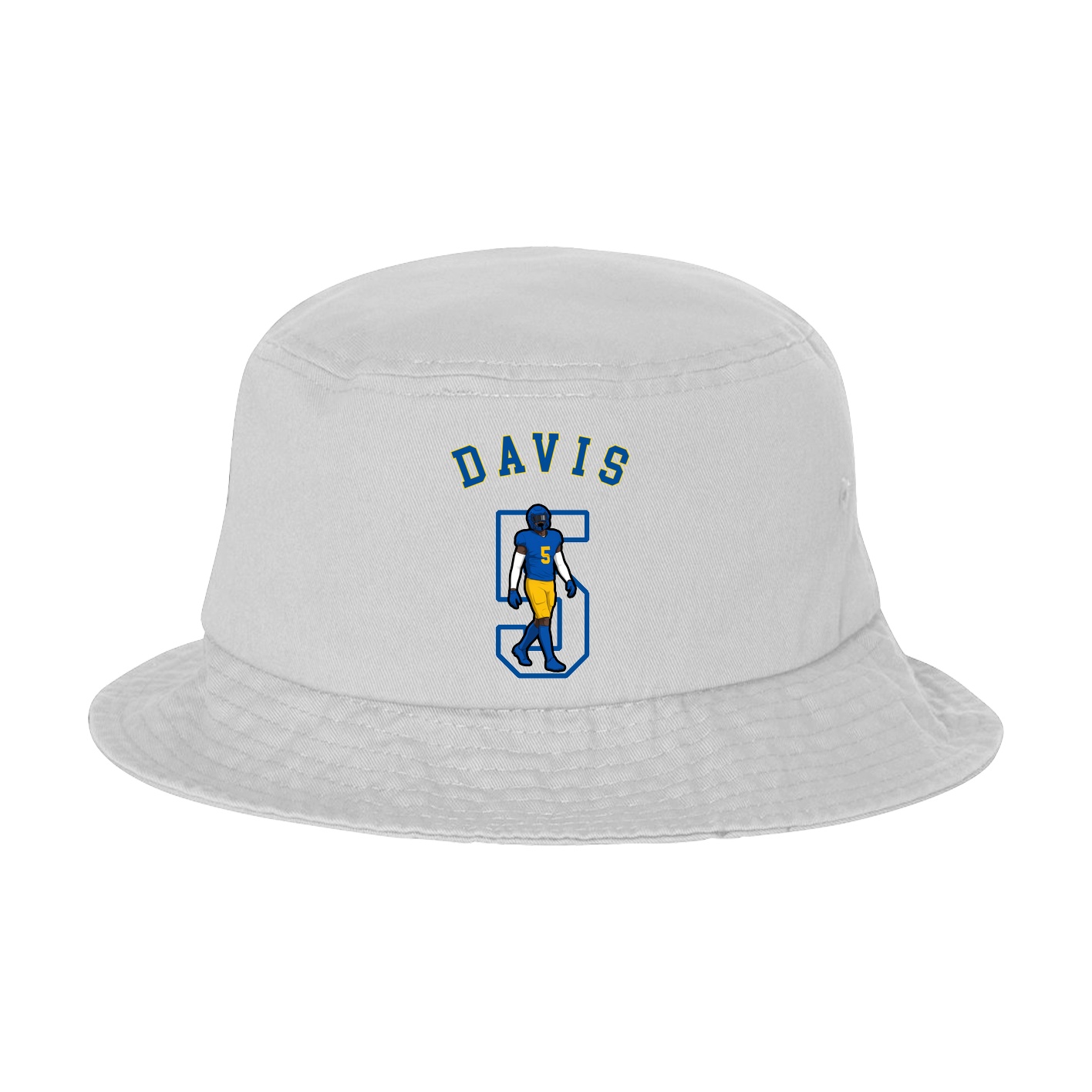 Bucket Cap — Shirsey Arch in White