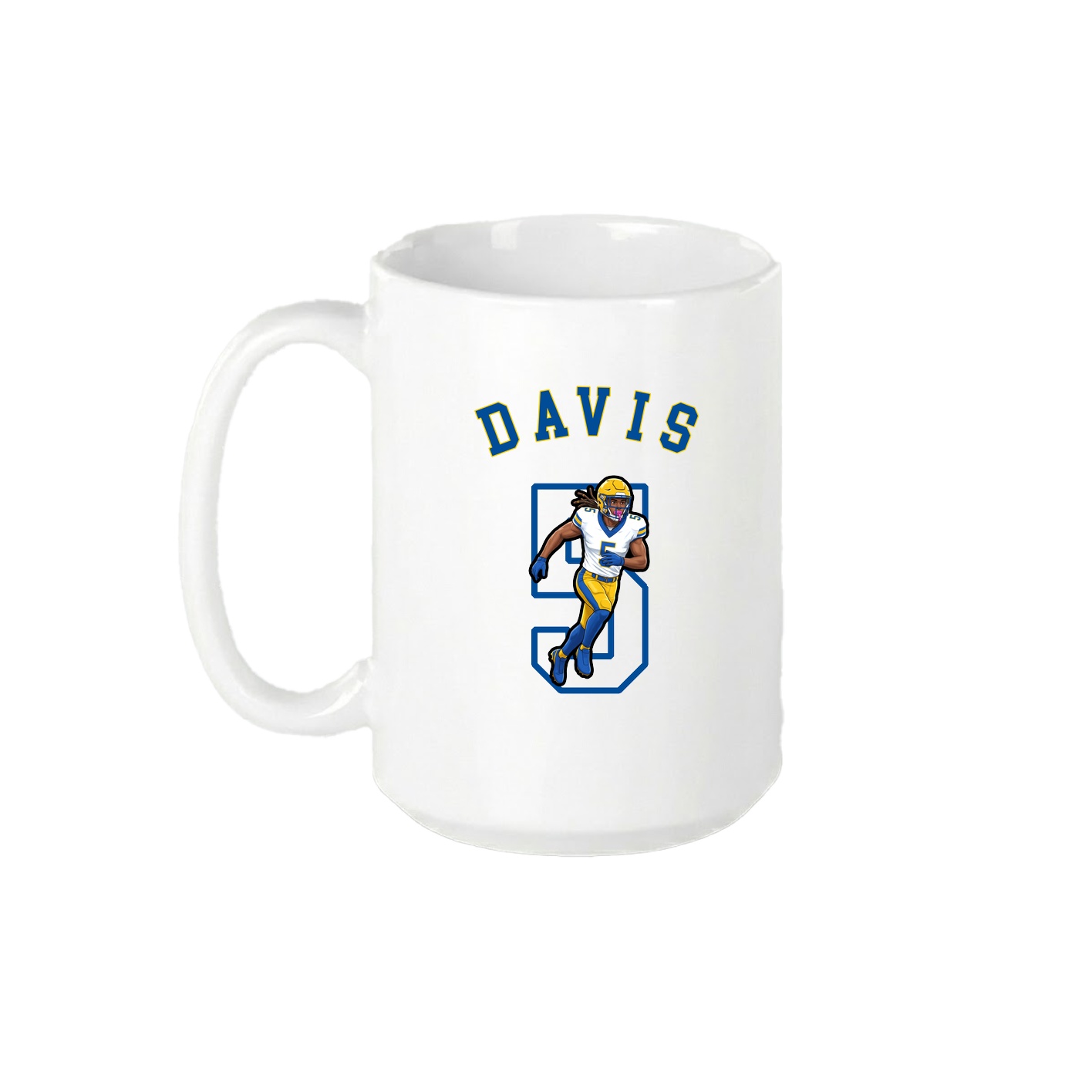 15oz Coffee Mug — Shirsey Arch in White