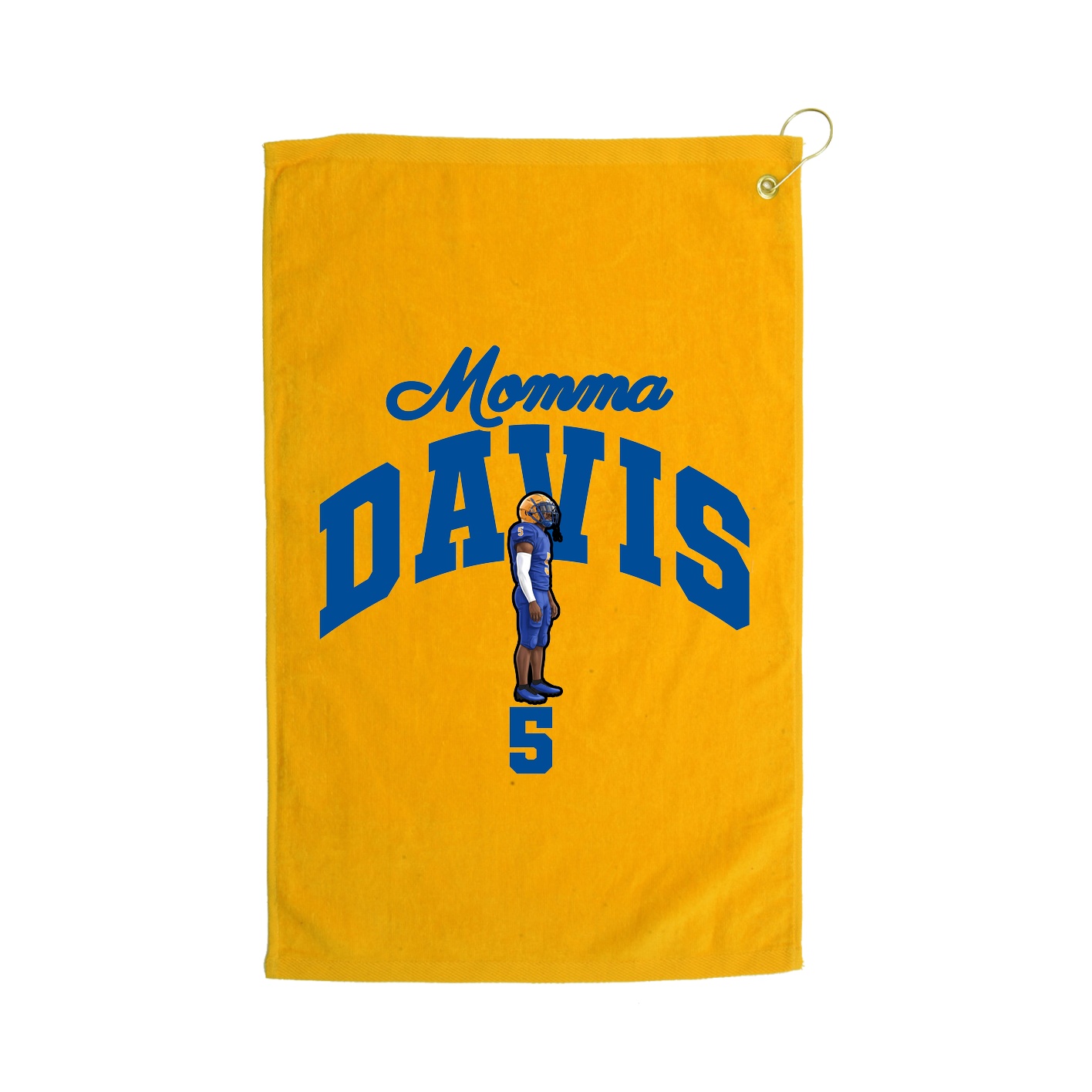Golf Towel — Mothers Day Arch in Gold