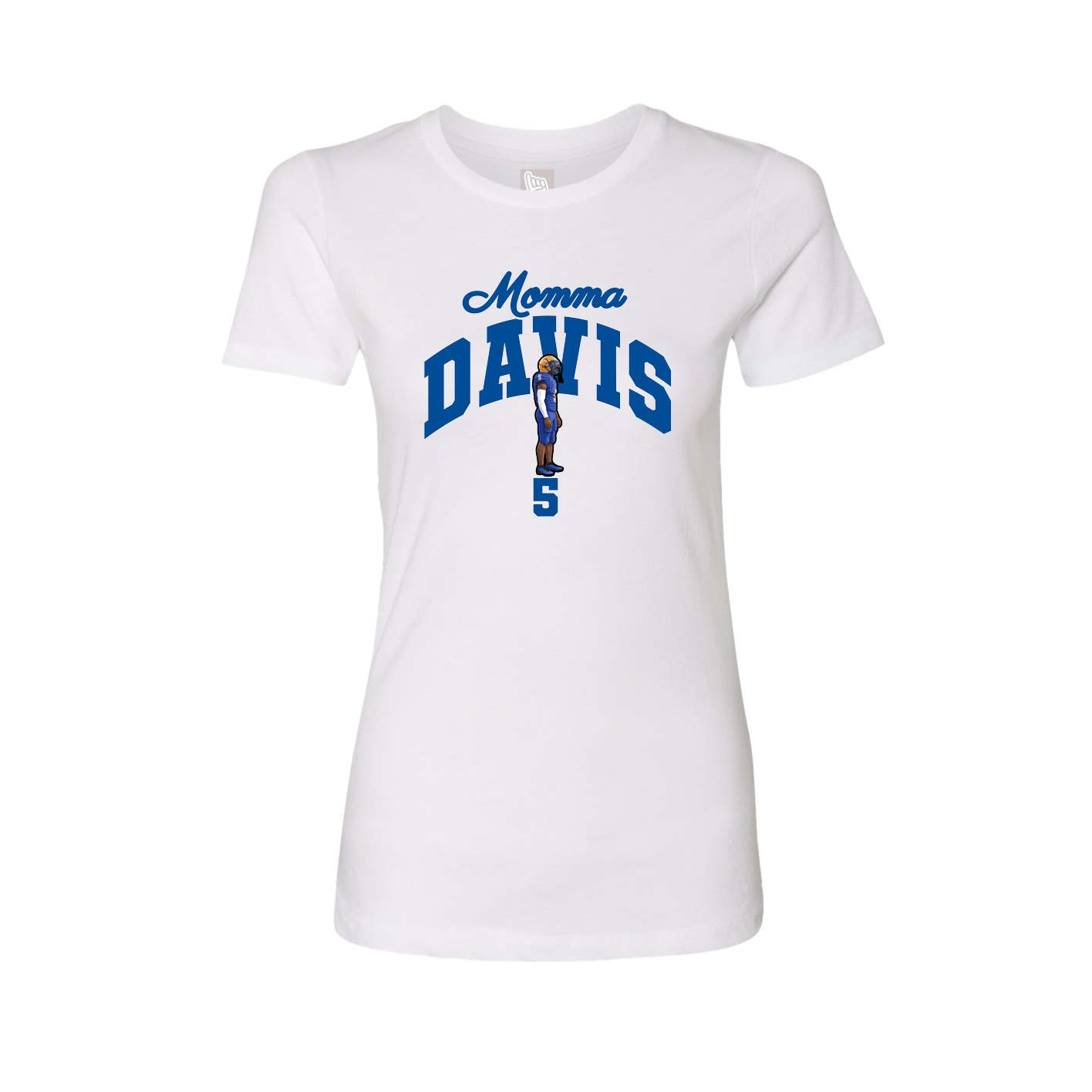 Womens Tee — Mothers Day Arch in White