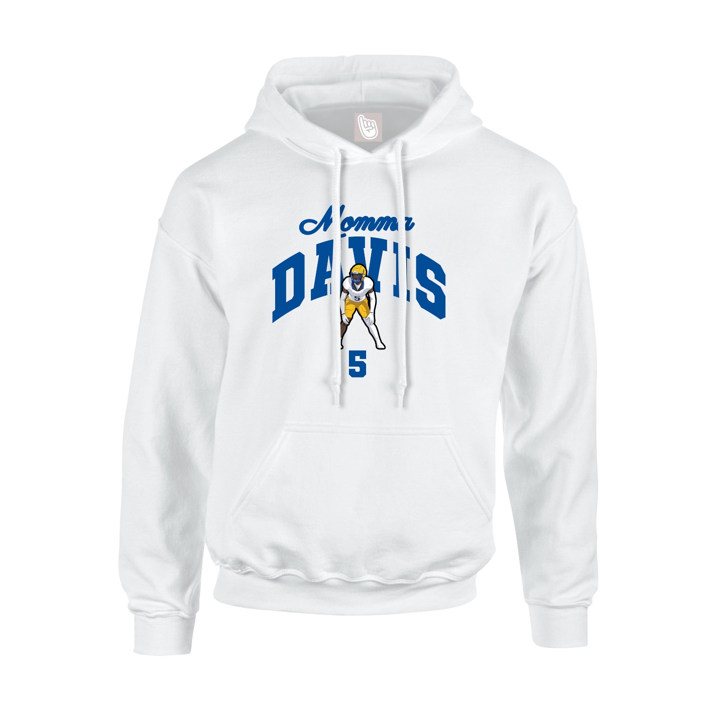 Hoodie — Mothers Day Arch in White