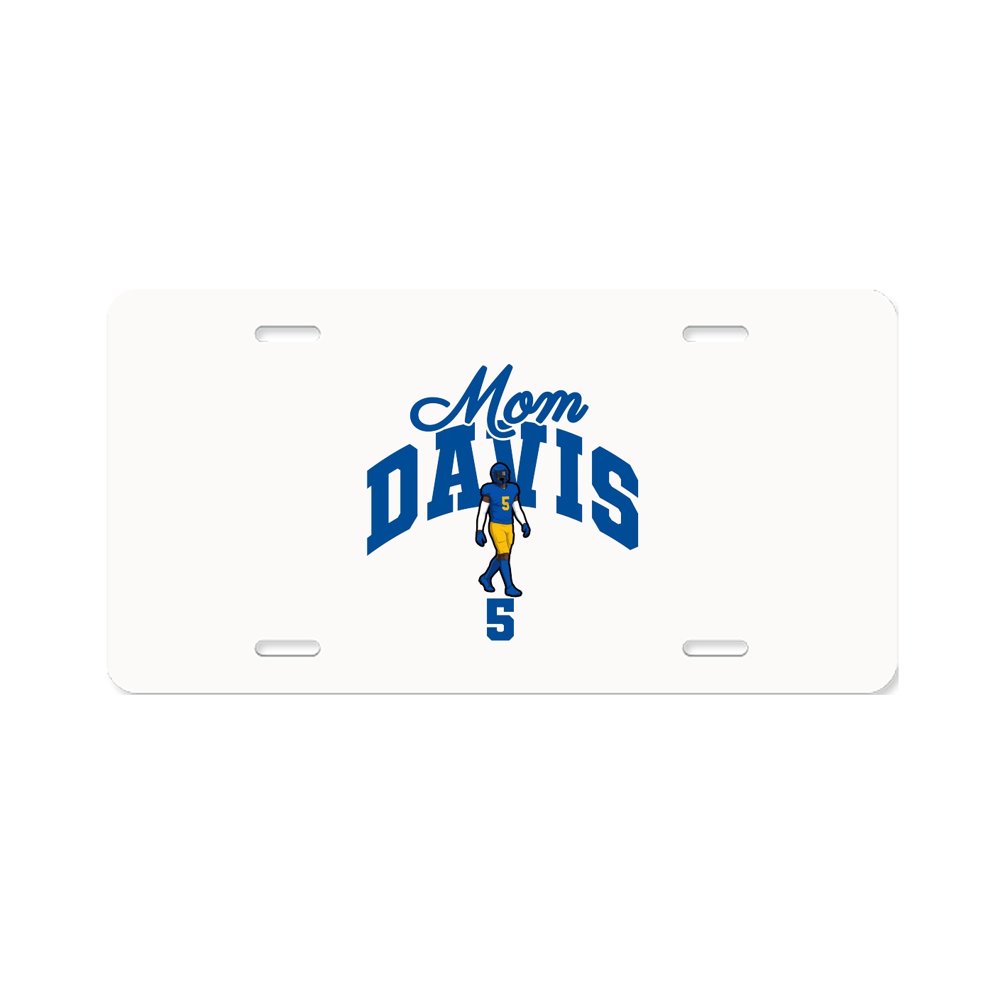 License Plate — Mothers Day Arch in Classic