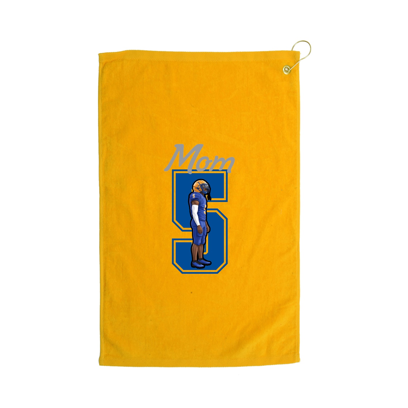 Golf Towel — Mothers Day Shirsey in Gold