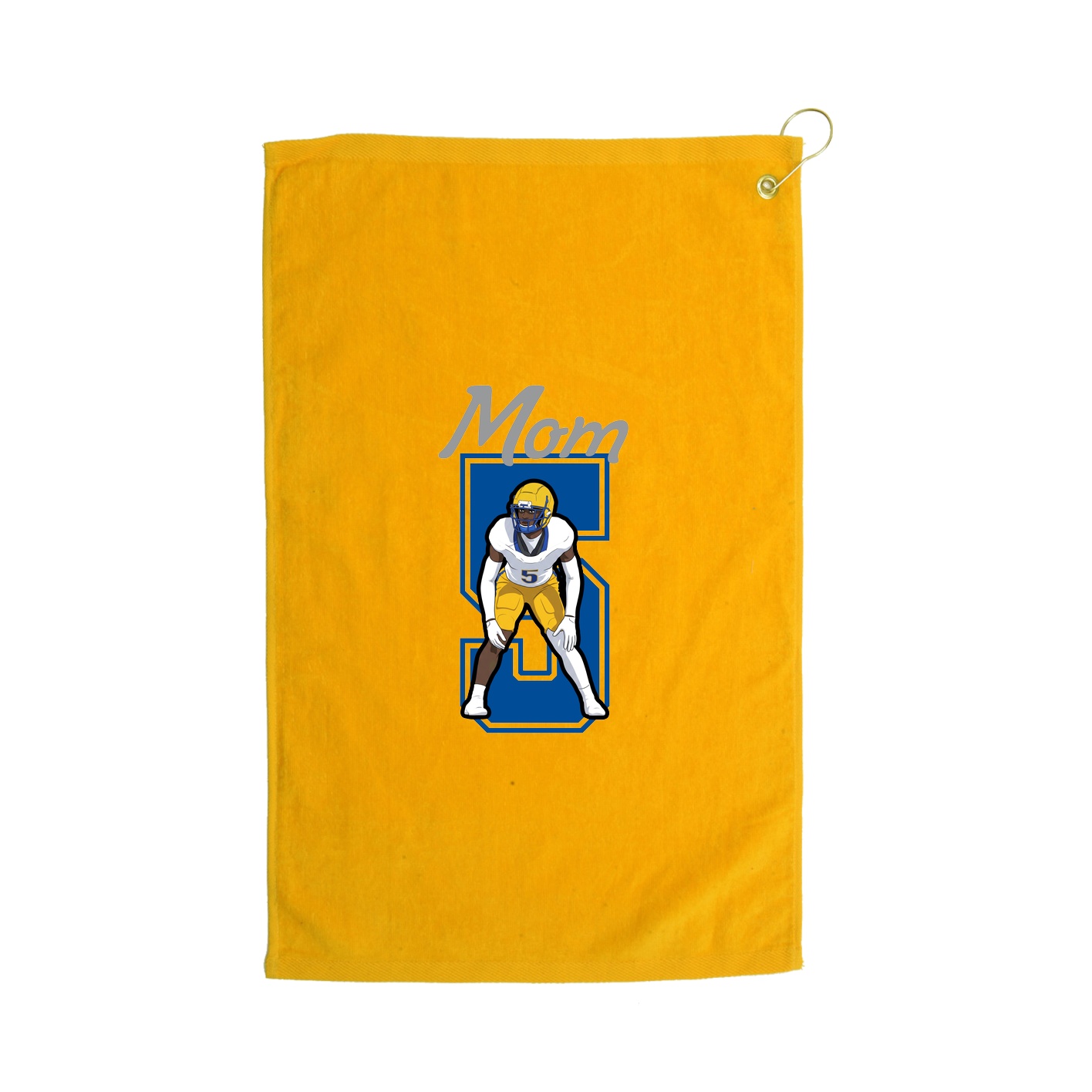 Golf Towel — Mothers Day Shirsey in Gold