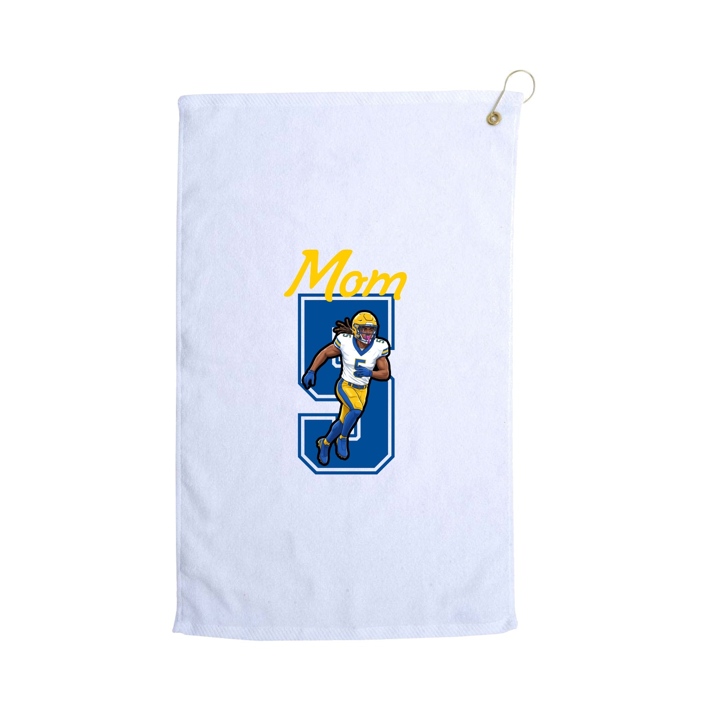 Golf Towel — Mothers Day Shirsey in White