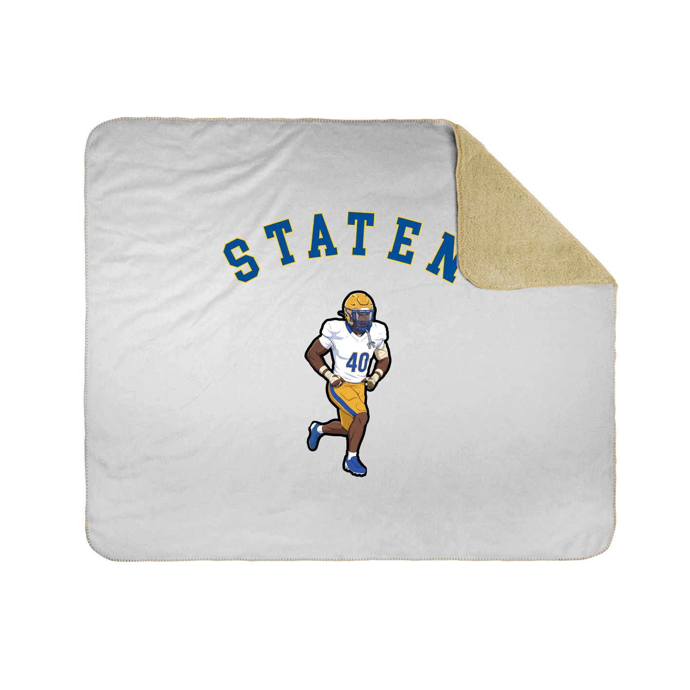 Throw Blanket — Shirsey Arch in White
