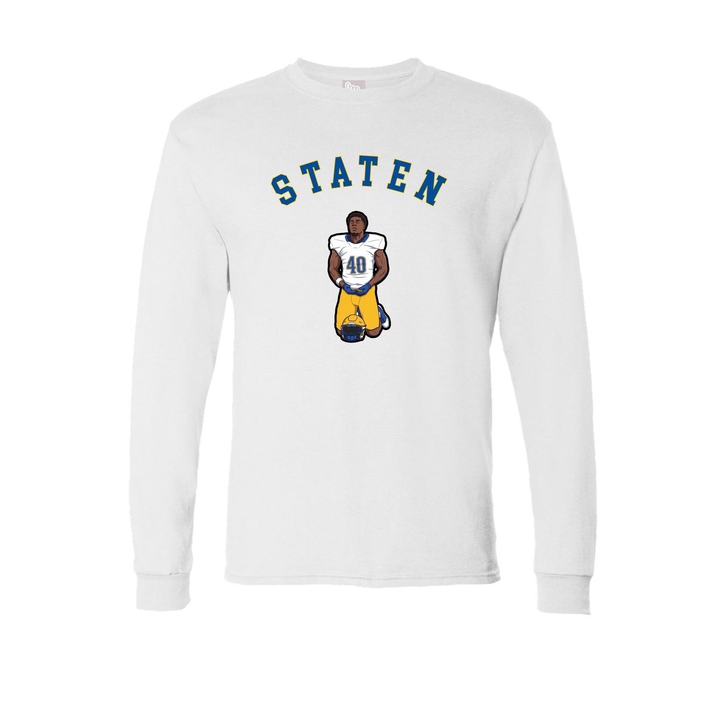 Long Sleeve Tee — Shirsey Arch in White