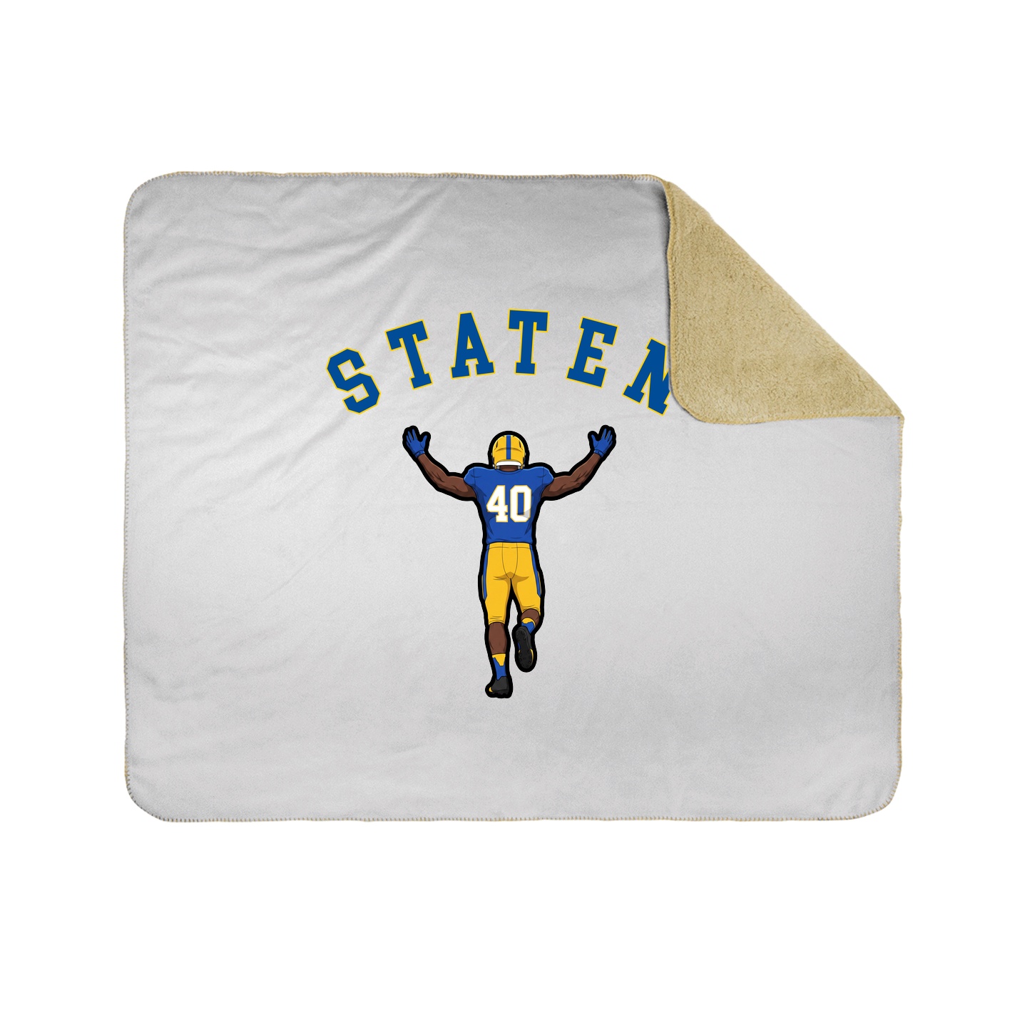 Throw Blanket — Shirsey Arch in White