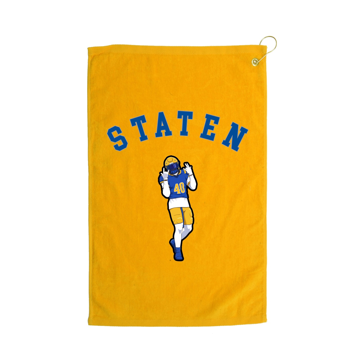 Golf Towel — Shirsey Arch in Gold