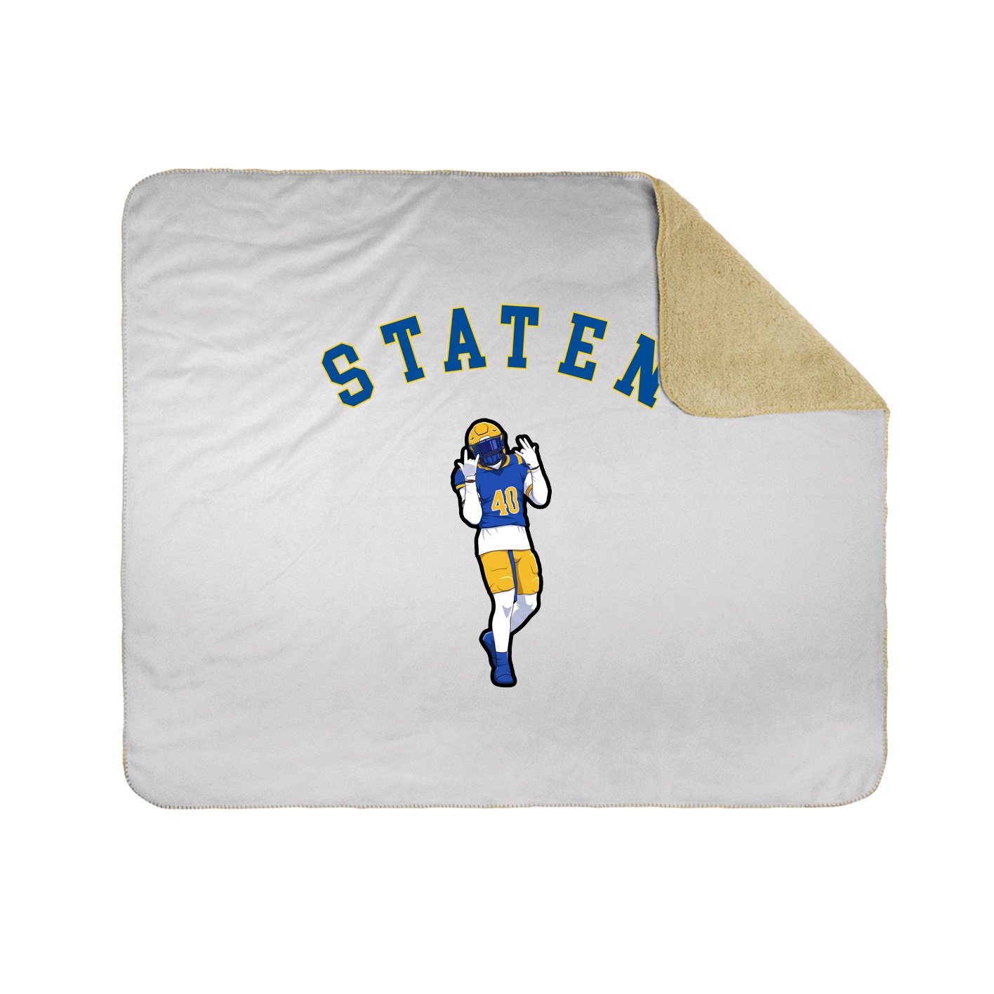 Throw Blanket — Shirsey Arch in White