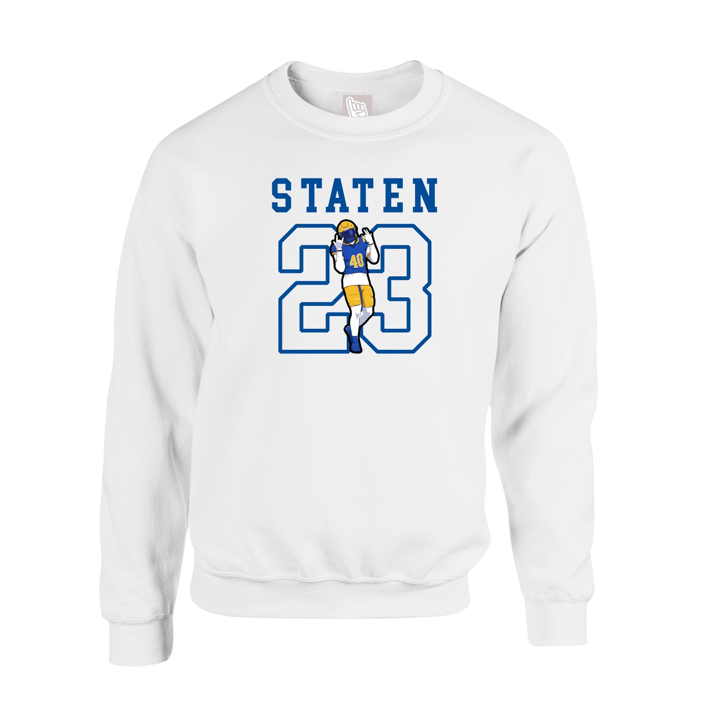 Fleece Crew — Shirsey in White