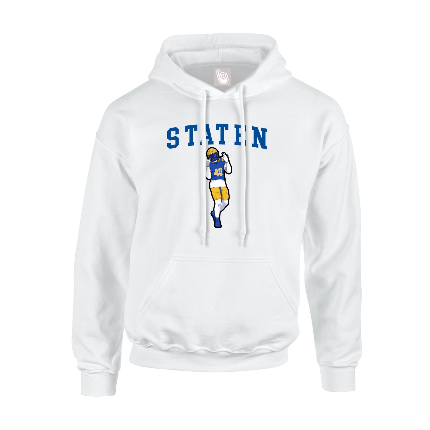 Youth Hoodie — Shirsey in White