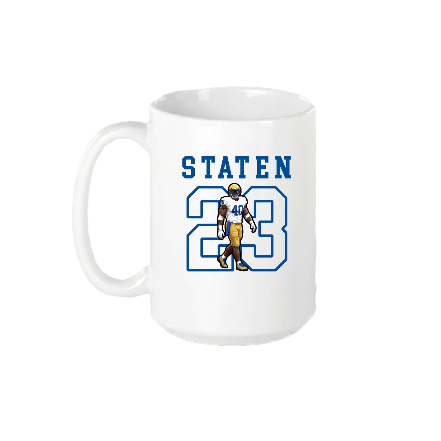 15oz Coffee Mug — Shirsey in White