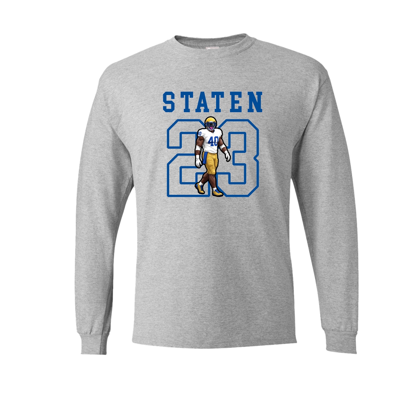 Long Sleeve Tee — Shirsey in Grey