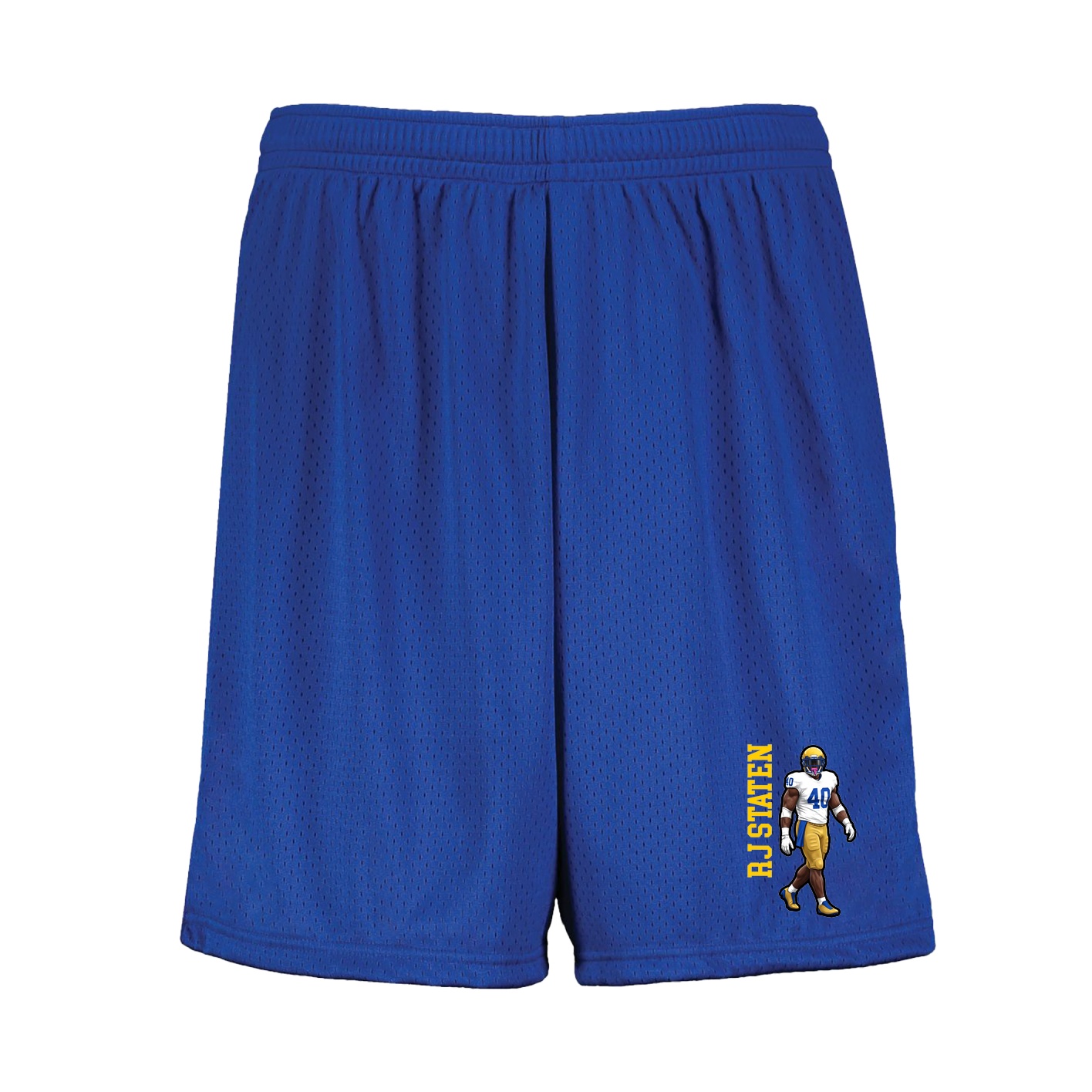 Shorts — Name Vertical in Royal
