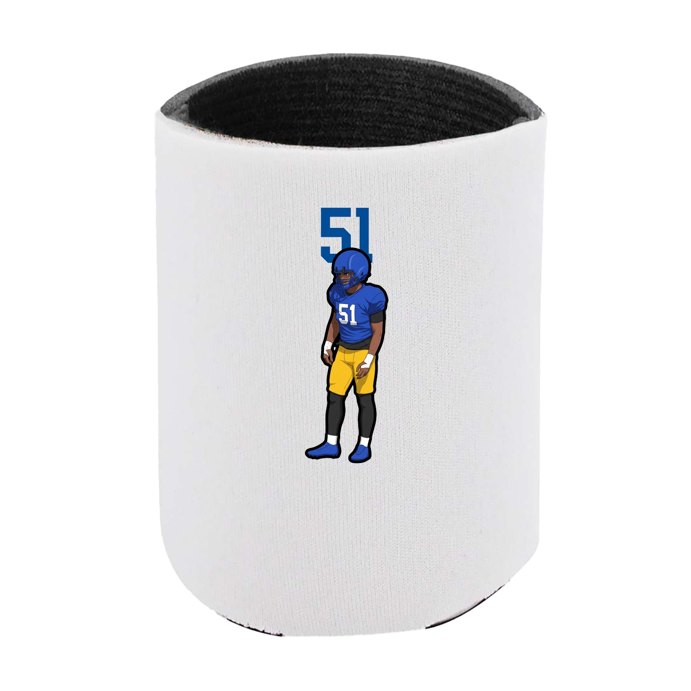 Can Holder — Number Top in White