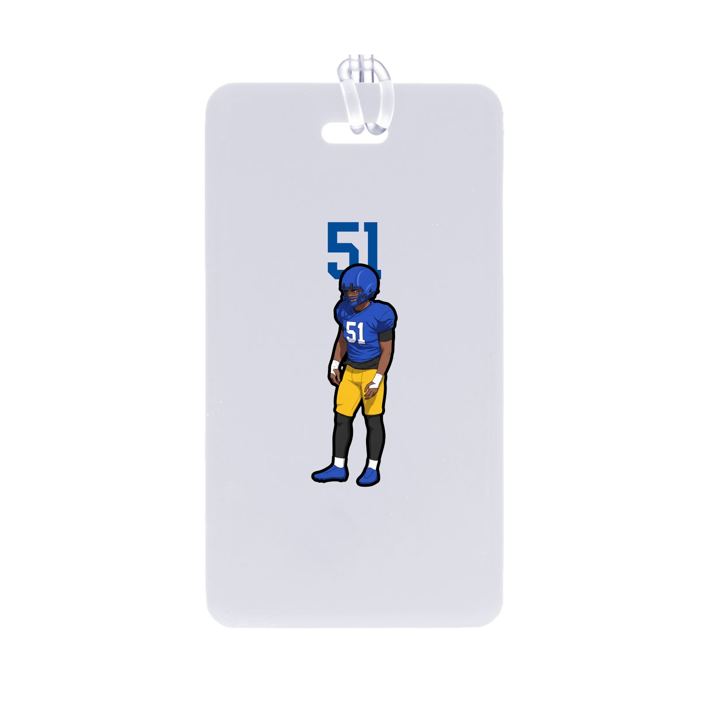Bag Tag — Number Top in Classic