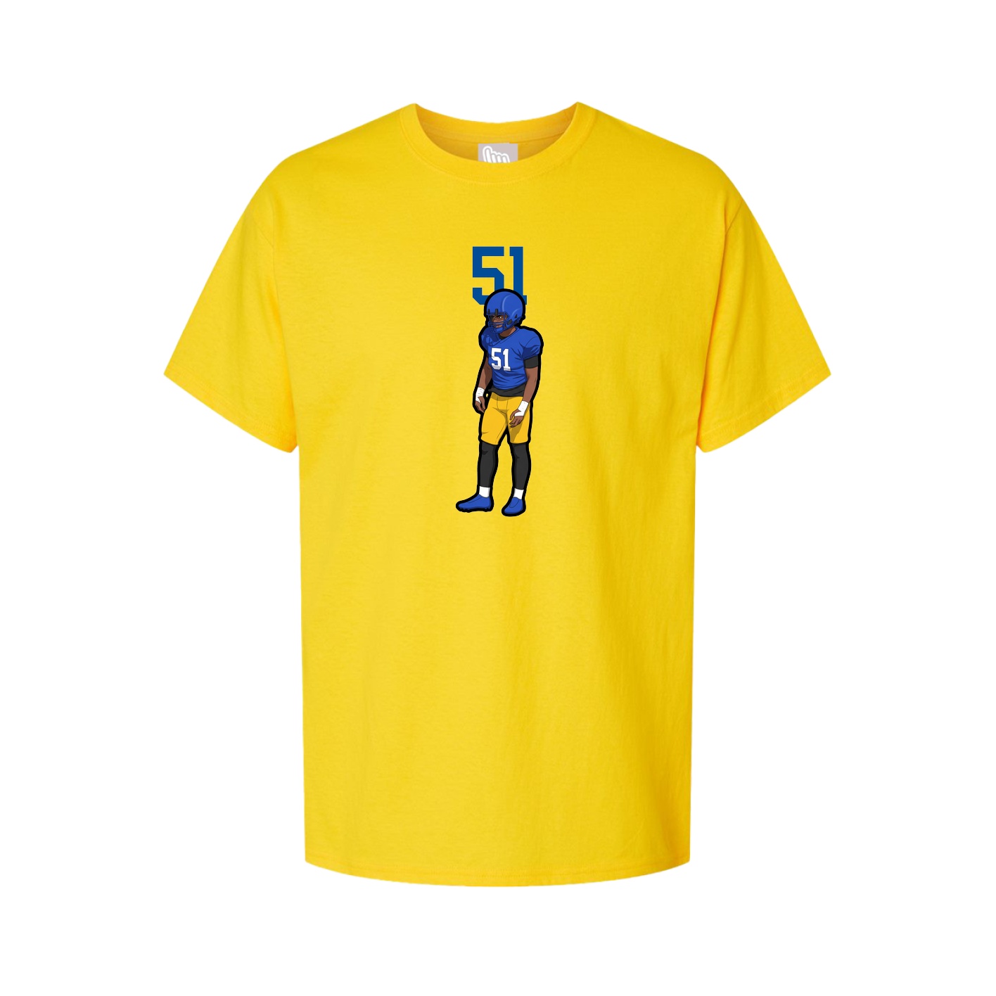 Tee — Number Top in Gold