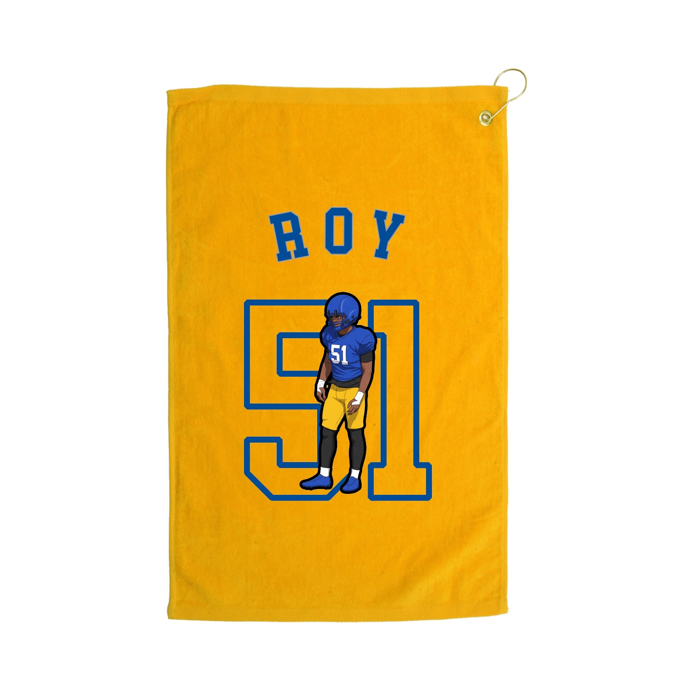 Golf Towel — Shirsey Arch in Gold